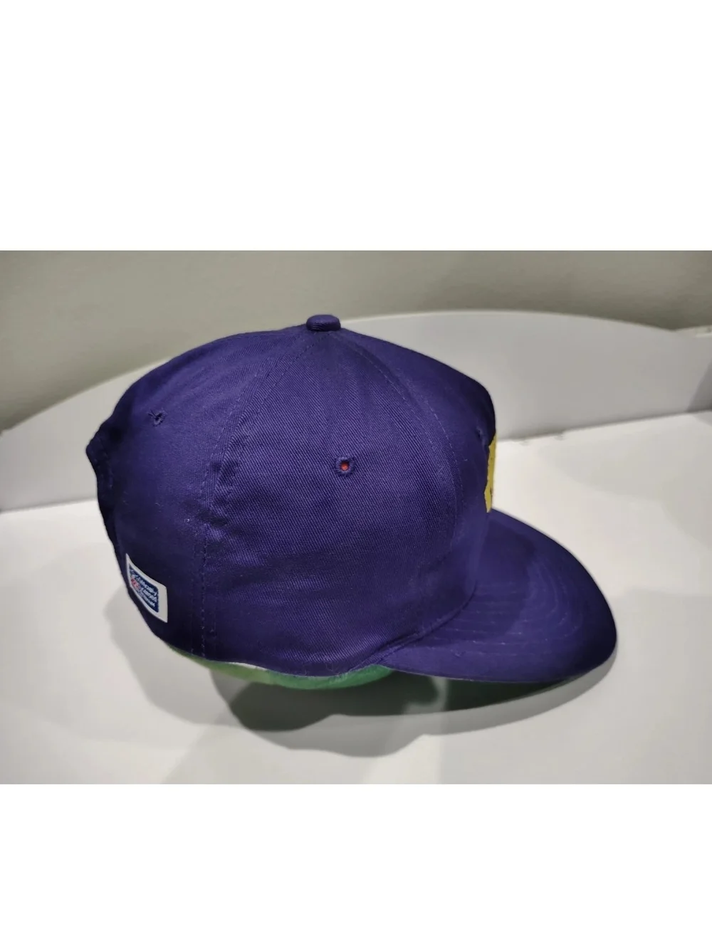 Vintage Minnesota Vikings Hat snapback purple yellow NFL Cap AJD 90s Cap